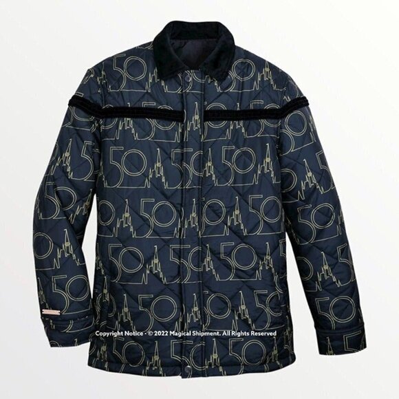 Walt Disney World - 50th Anniversary - Quilted Jacket for Adults - Picture 1 of 2